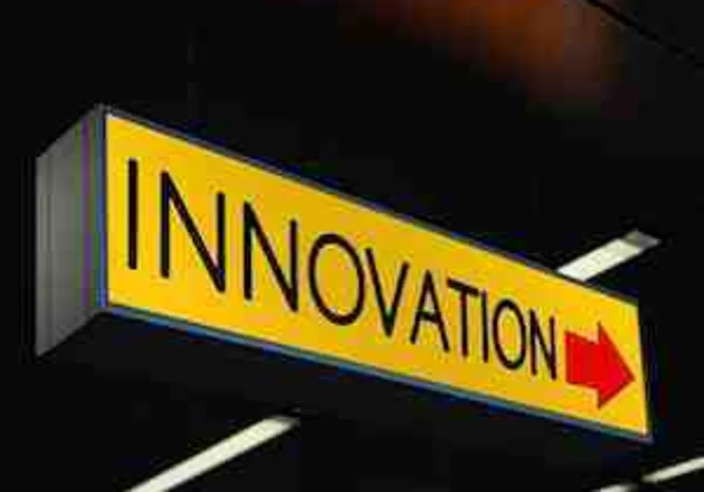 Sign saying Innovation