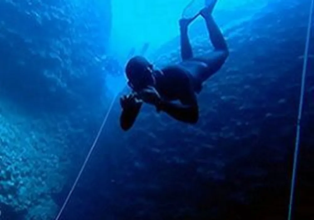 apnoea diver