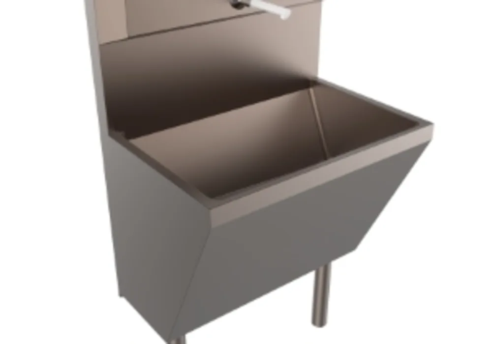 Surgical Scrub Sink Combats Contamination with Copper