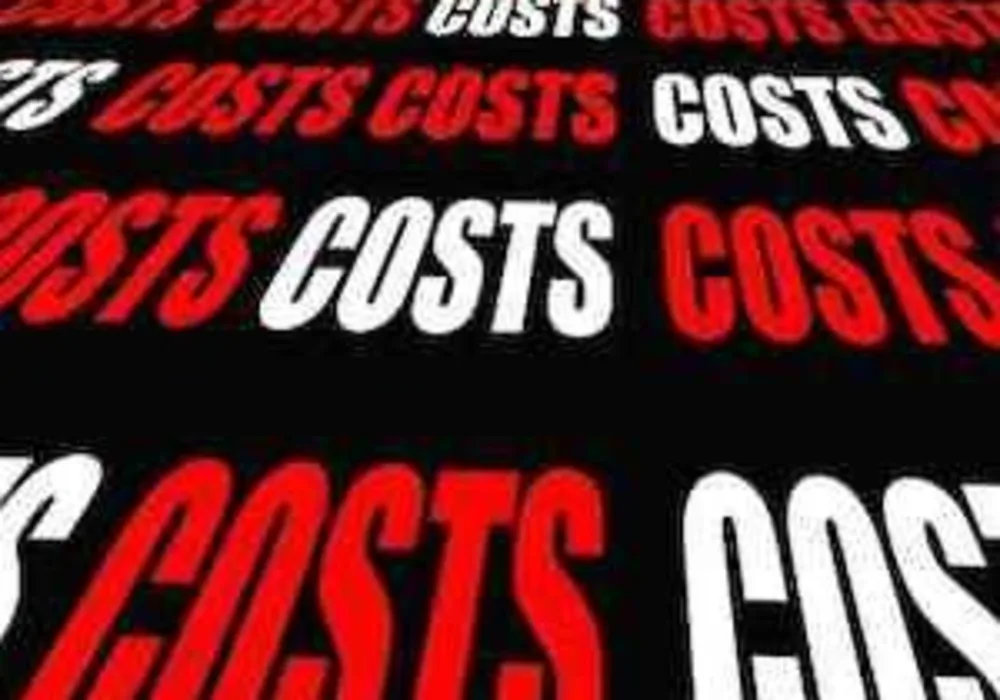 The word &quot;Cost&quot; repeated