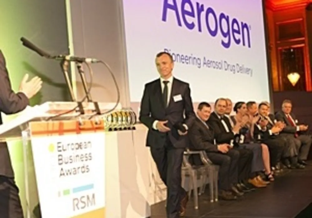 Aerogen CEO, John Power, was named the European Entrepreneur of the Year at the RSM Awards