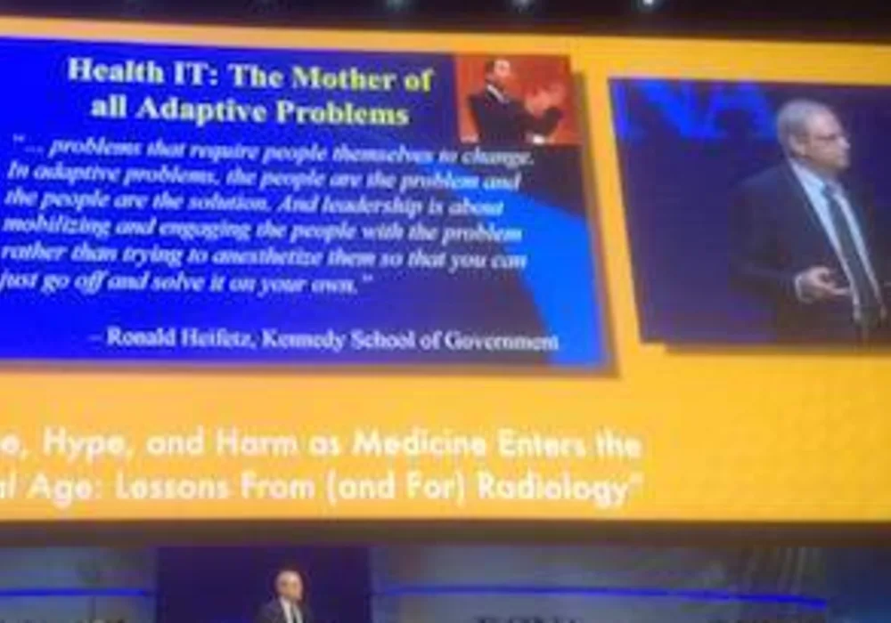 RSNA16: Radiology the &ldquo;Canary in the Mine&rdquo; for Medicine in the Digital Age 