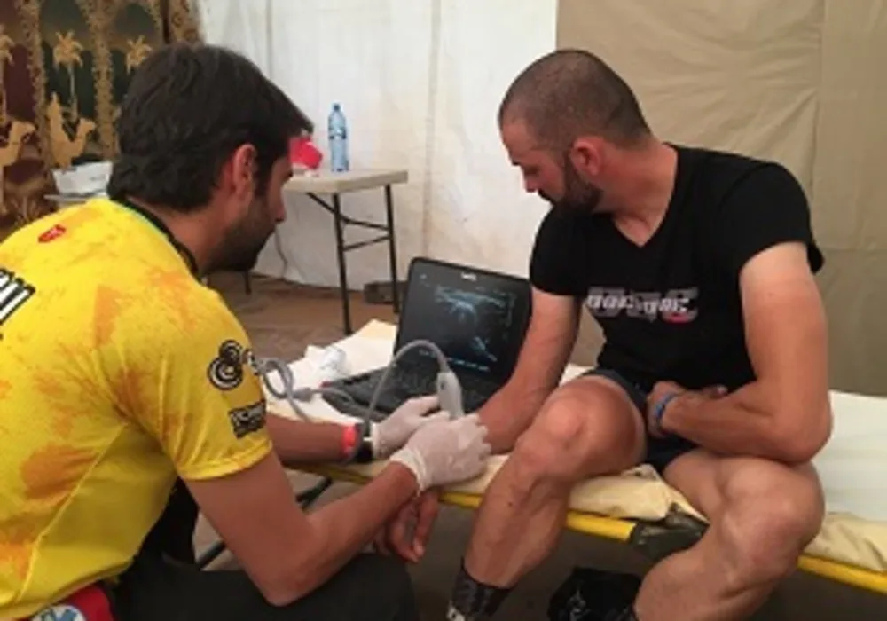 FUJIFILM Sonosite keeps the wheels in motion at the Titan Desert race  