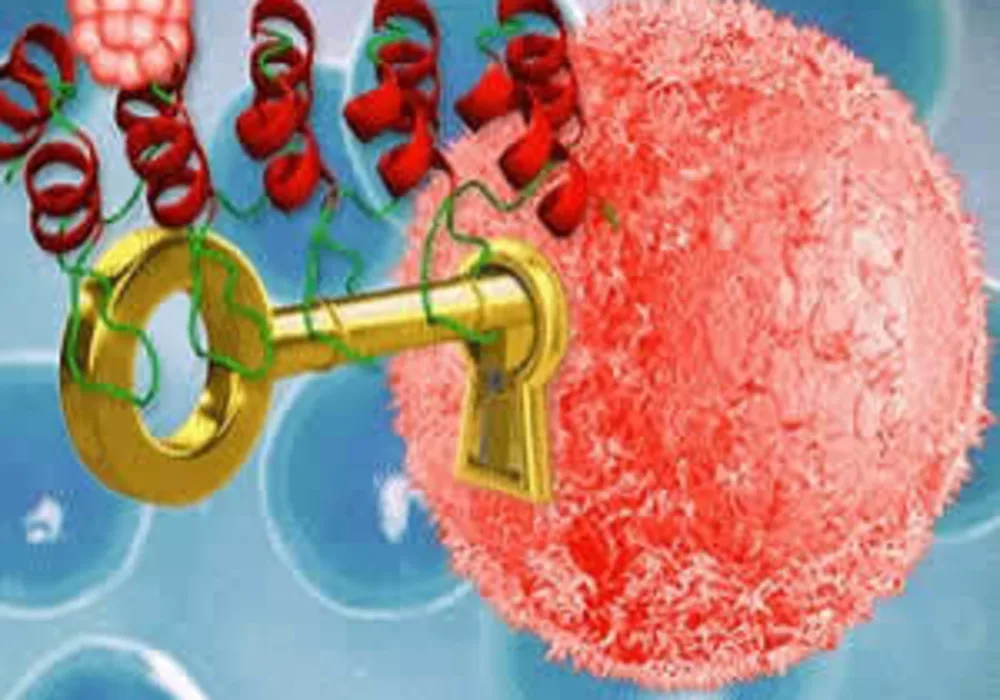 This is a radiopharmaceutical labeled with isotope technetium-99 identifies cancer cell