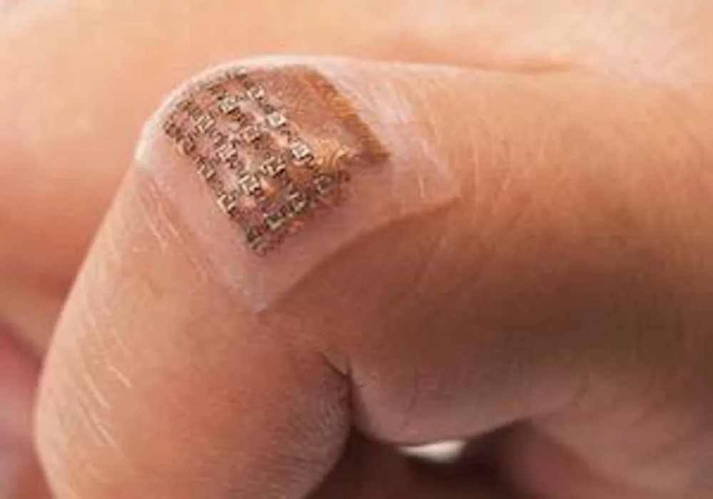 Wearable patch uses ultrasound to track blood pressure inside the body