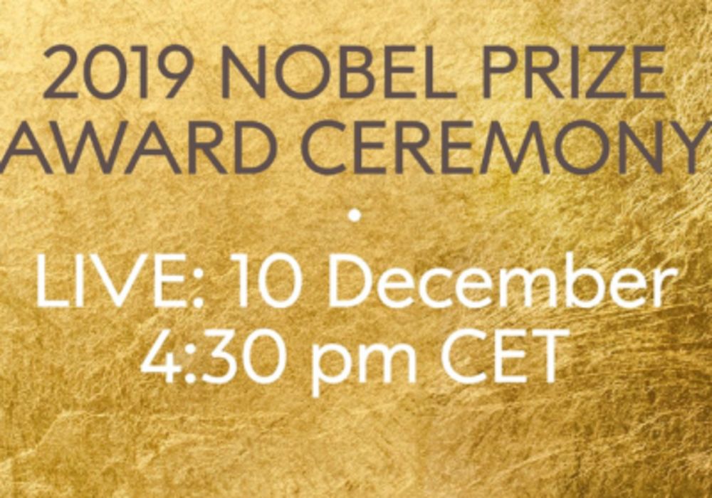 The Nobel Prize Ceremony in Stockholm