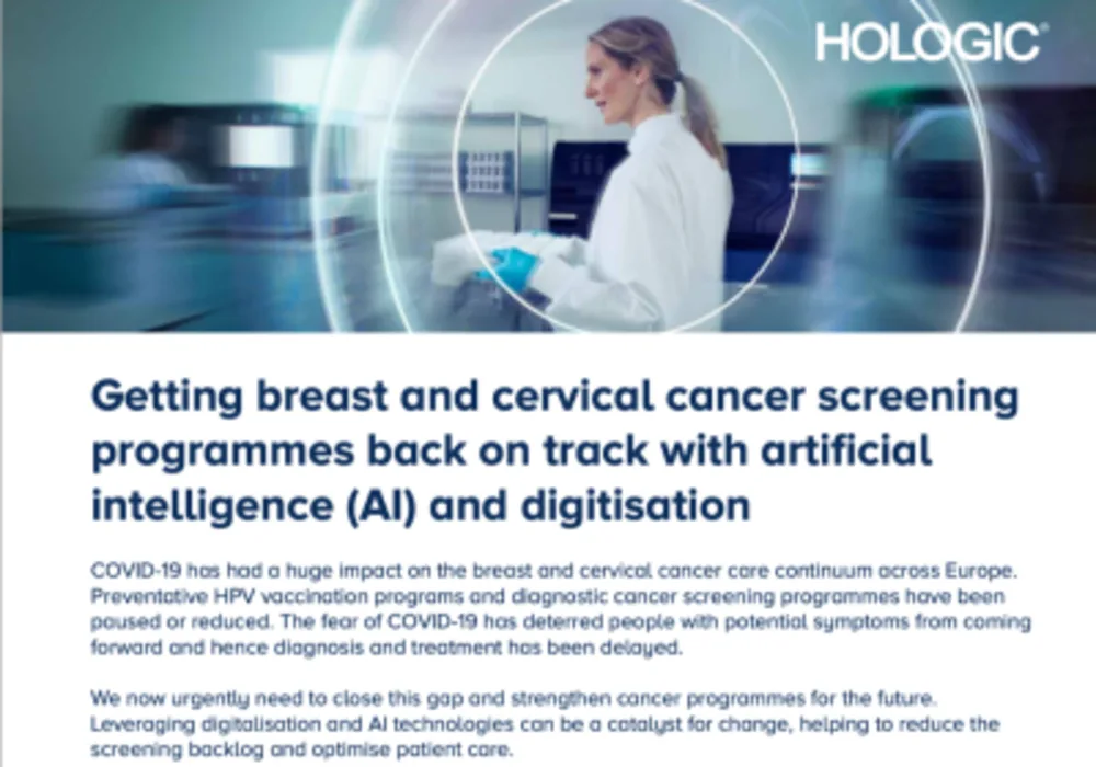 Getting Cancer Screening Programmes Back on Track with AI and Digitisation