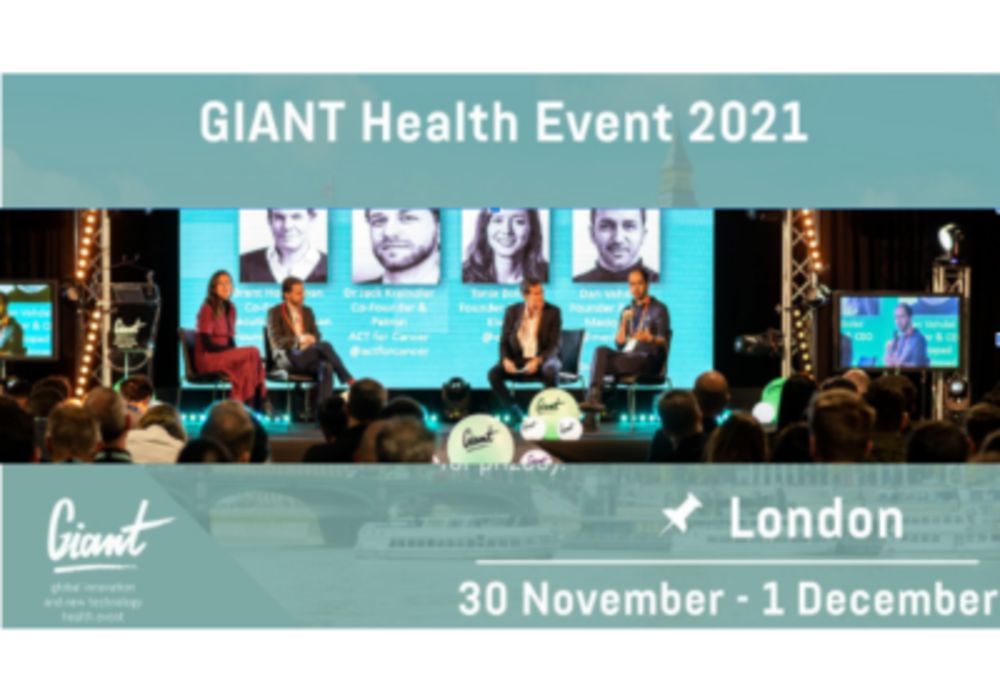 The GIANT Health Event 2021. Early bird tickets on sale now