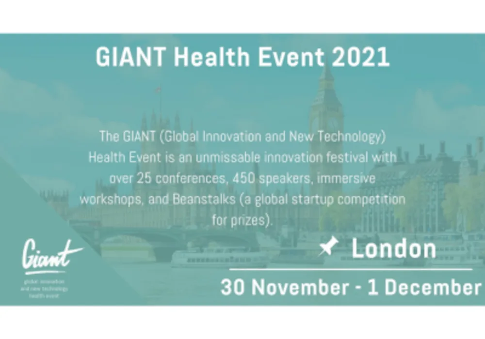 Giant Health&#039;s partnership with The Business Design Centre, festival of Health-tech innovation 2021