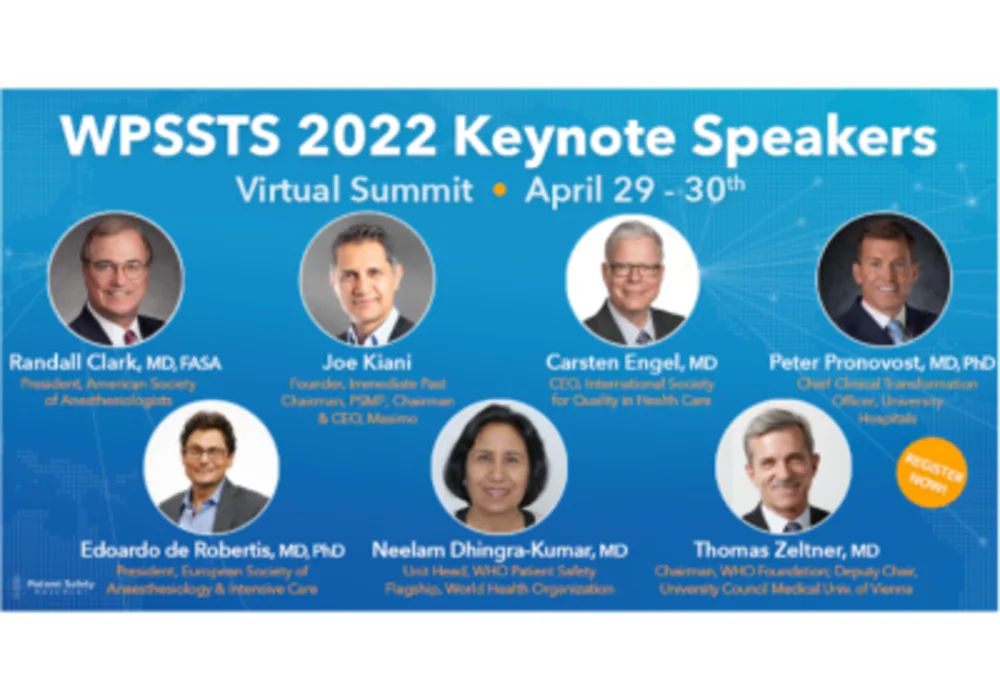 WPSSTS 2022 Brings Key Healthcare Leaders and Organizations to Confront Top Patient Safety Issues