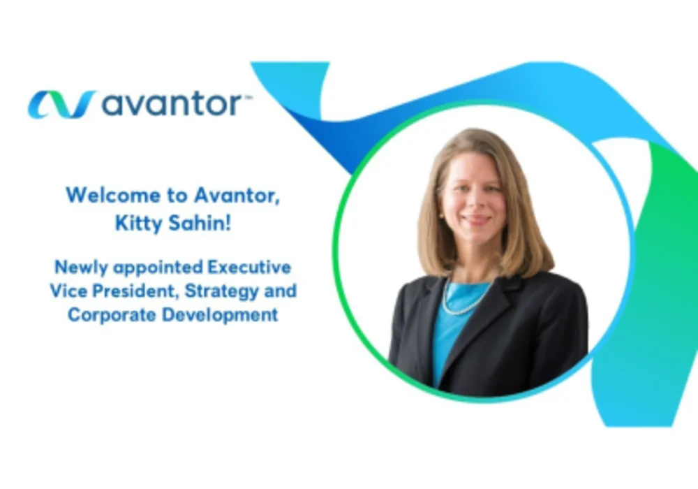 Avantor&reg; Names Kitty Sahin Executive Vice President, Strategy and Corporate Development