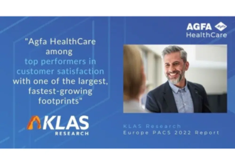 KLAS Research 2022 Europe PACS Report: Agfa HealthCare Among Top Performers 