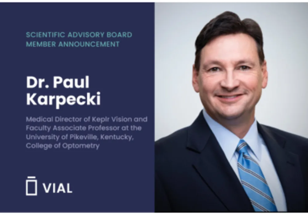 Dr. Paul Karpecki of Keplr Vision Joins Vial&rsquo;s Ophthalmology CRO Scientific Advisory Board