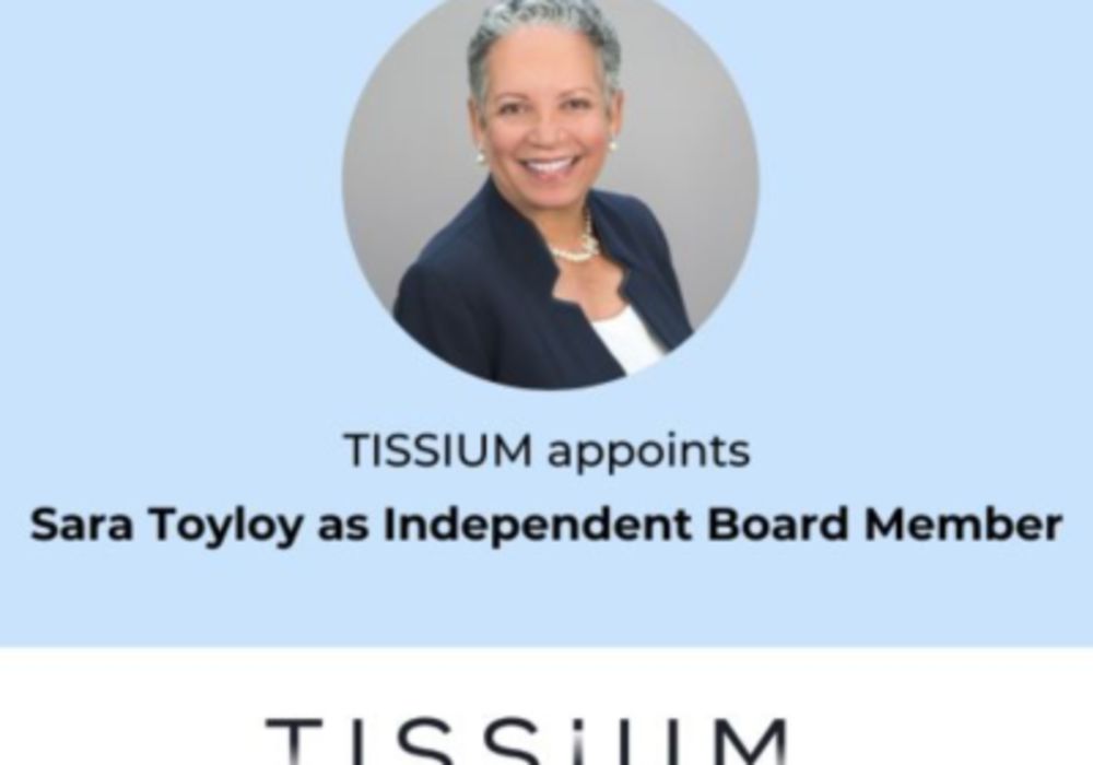 TISSIUM Appoints Sara Toyloy as Independent Board Member