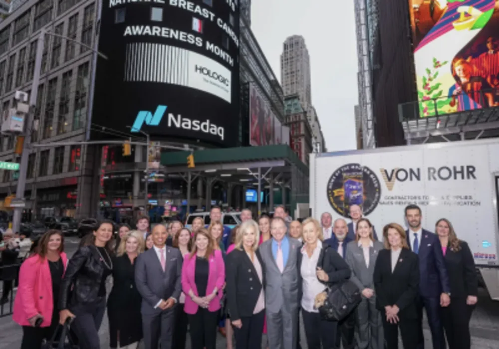 Hologic Rings Nasdaq Opening Bell to Kick Off Breast Cancer Awareness Month