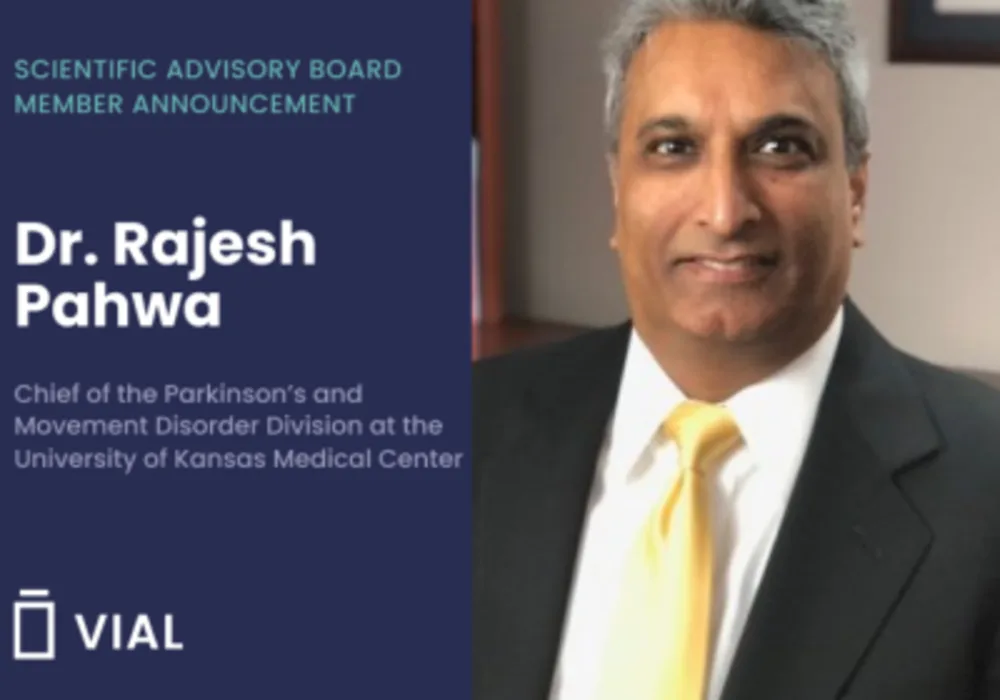 Vial Welcomes Dr. Rajesh Pahwa to its Central Nervous System Scientific Advisory Board