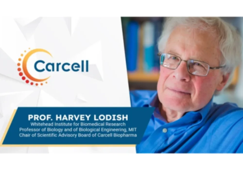 Carcell Welcomes Prof. Harvey Lodish as Chair of its Scientific Advisory Board