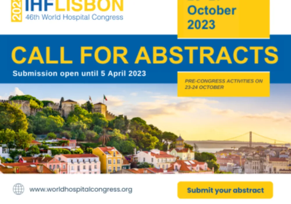 Call for Abstracts now open for the 46th World Hospital Congress
