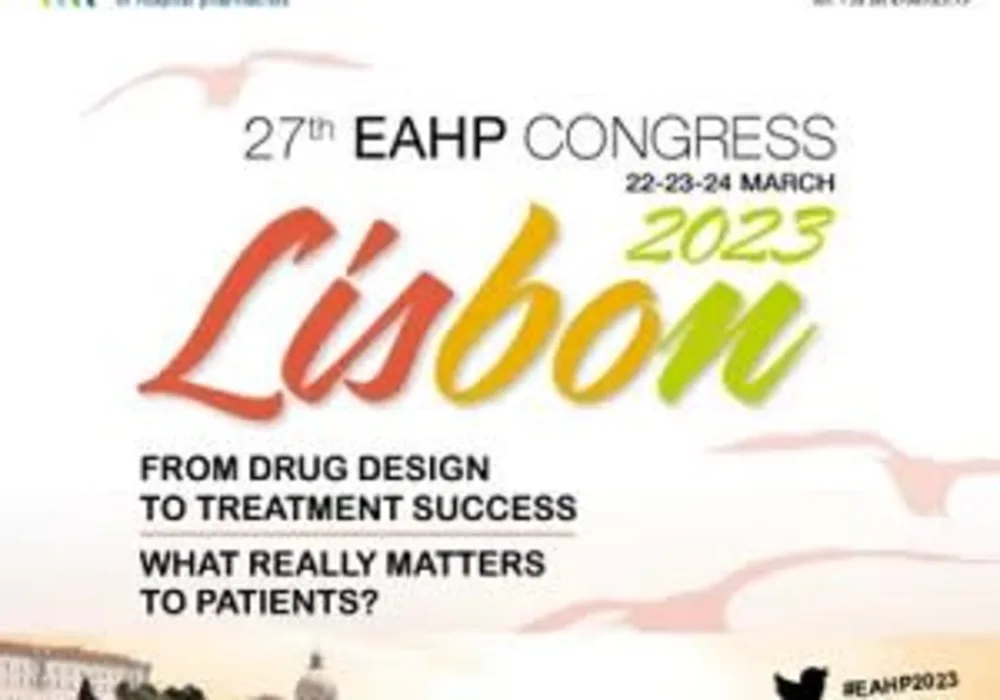 27th EAHP Congress Begins March 22nd &ndash; 24th