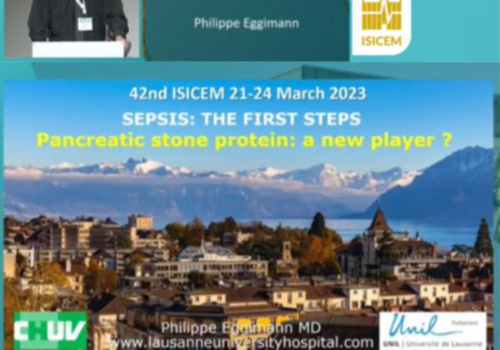 Improving Sepsis Care: Insights from Dr Philippe Eggimann at ISICEM 2023