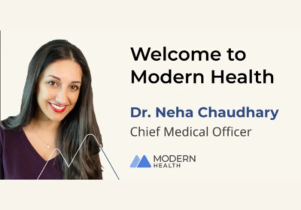 Modern Health Appoints Dr. Neha Chaudhary as Chief Medical Officer