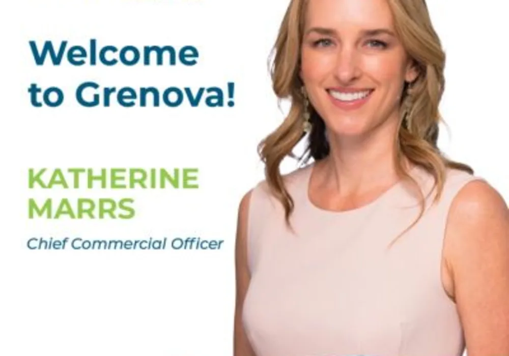 Grenova Announces Appointment of Katherine Marrs as Chief Commercial Officer