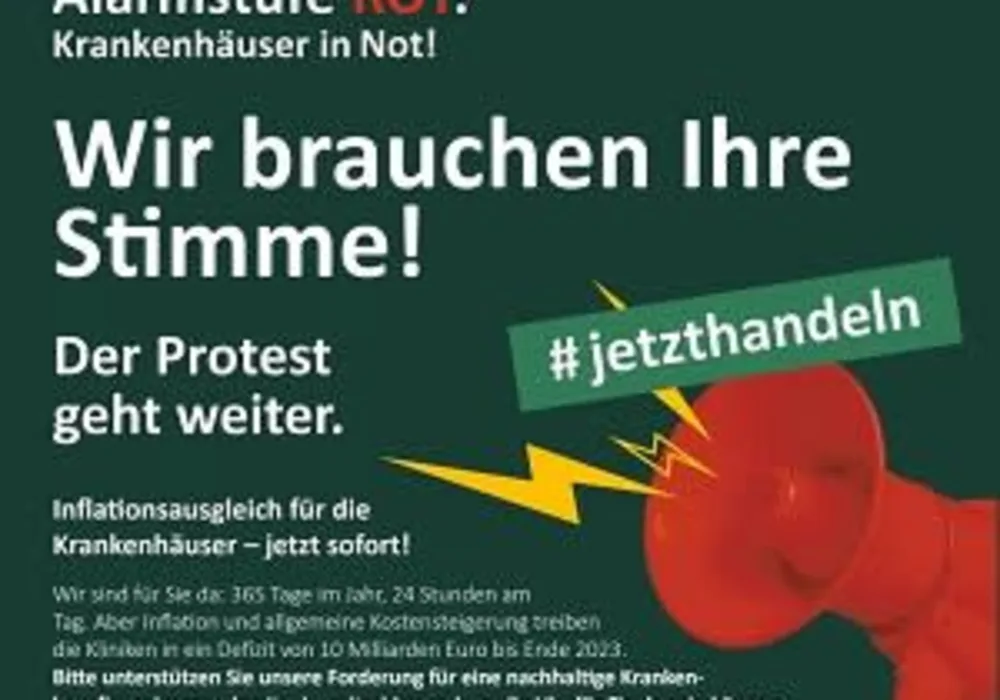 Red Alert! Stop the German Hospital Closures! 