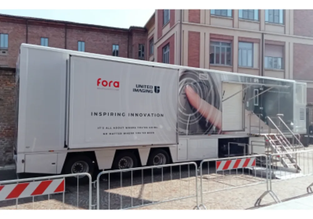 United Imaging Healthcare First Mobile PET/CT in Europe 