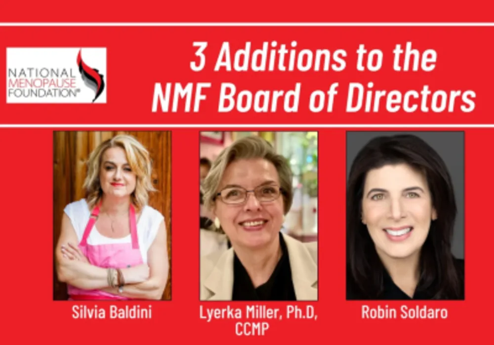 Women Entrepreneurs Join the National Menopause Foundation Board of Directors 