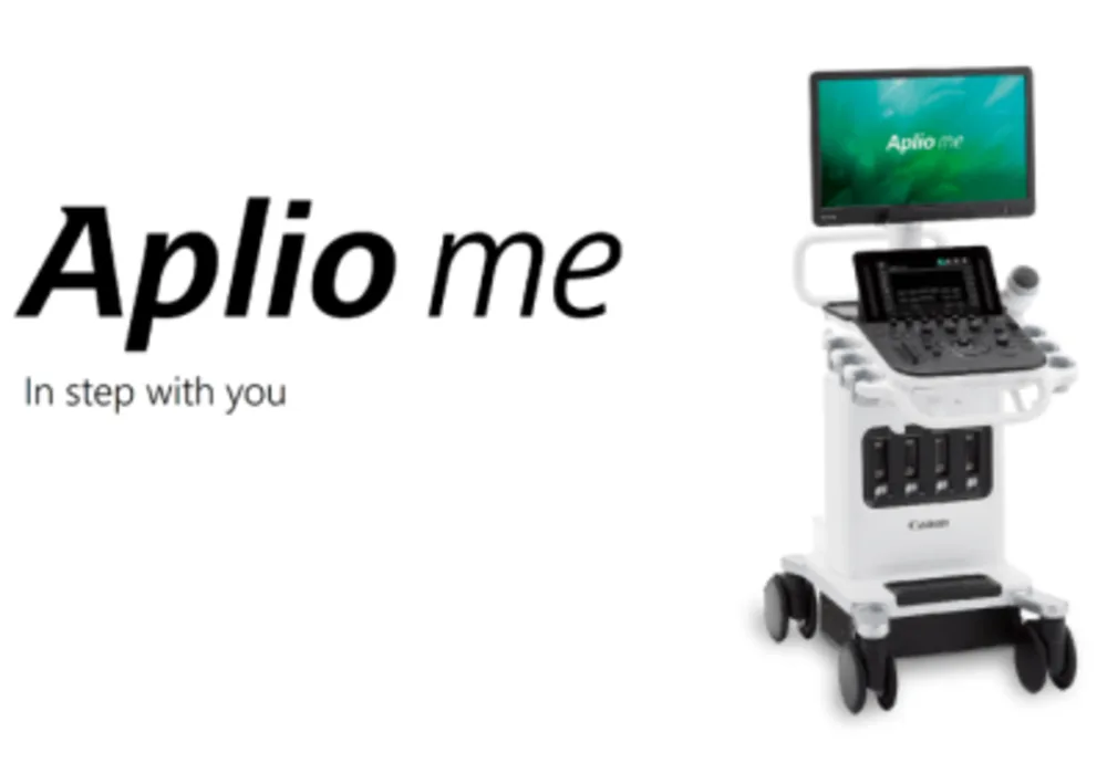 Canon Medical introduces Aplio me - When mobility and compactness meet high-throughput clinical environments