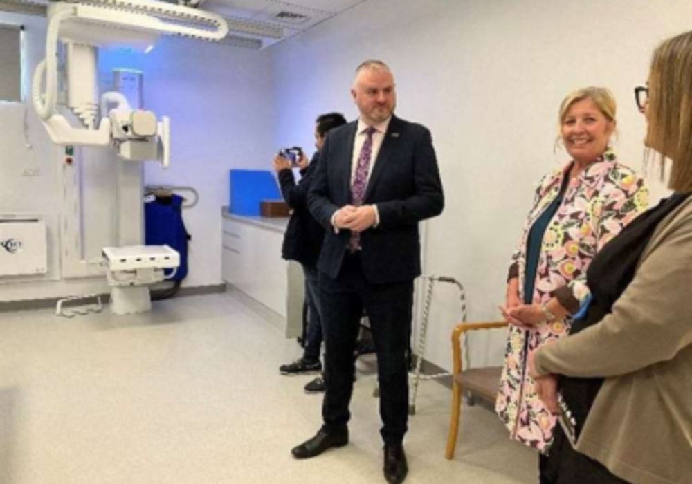 Minister Stephenson Welcomes Non-Obstetric Ultrasound at Herts &amp; Essex Hospital