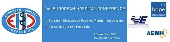 MEDICA 2013: 2nd Joint European Hospital Conference Brings Together Europe&#039;s Clinical Experts  