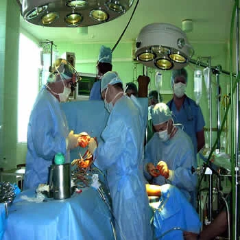 Surgeons Performing Cardiac Surgery