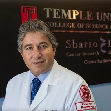 Prof. Antonio Giordano, director of the Sbarro Institute for Cancer Research and Molecular Medicine at Temple University