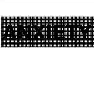 The word Anxiety