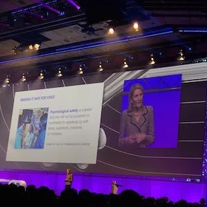 Amy C. Edmondson speaking at LIVES 2017