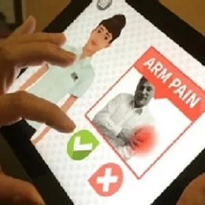 Avatar teaches patients to recognise symptoms of heart attack 