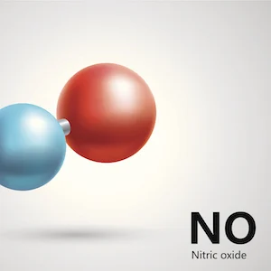 Nitric oxide molecules, credit iStock