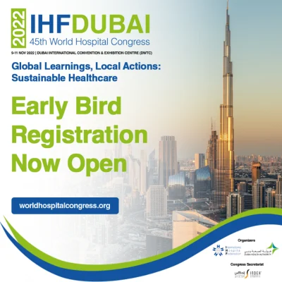 Registration opens for the 45th IHF World Hospital Congress 