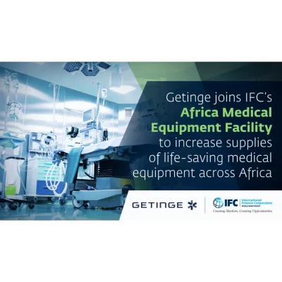 Getinge Partners with IFC to Help Increase Access to Medical Equipment Across Africa