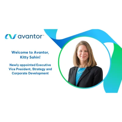 Avantor&reg; Names Kitty Sahin Executive Vice President, Strategy and Corporate Development