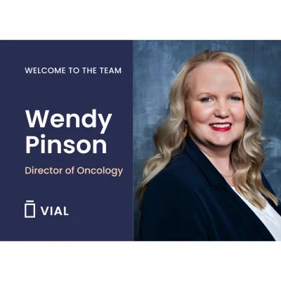 Vial Welcomes Wendy Pinson as Director of Oncology