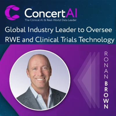 ConcertAI Names Ronan Brown as its First Chief Operations Officer