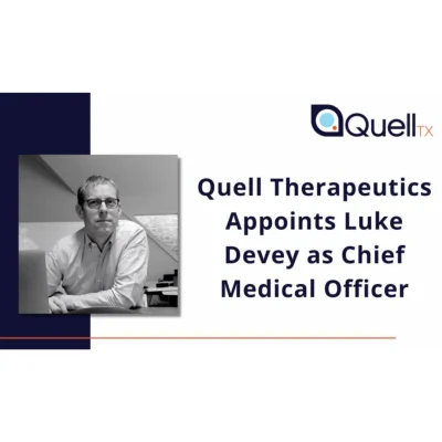 Quell Therapeutics Appoints Luke Devey, BMBCh, Ph.D. as Chief Medical Officer