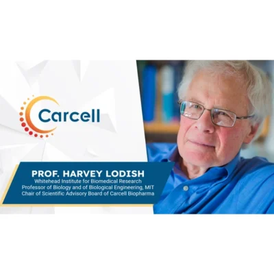 Carcell Welcomes Prof. Harvey Lodish as Chair of its Scientific Advisory Board