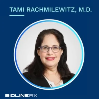 BioLineRx Appoints Tami Rachmilewitz, M.D., as Chief Medical Officer