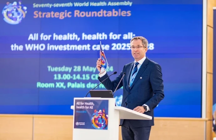 WHO&rsquo;s Investment Case Launch Draws Support, Pledges for Sustainable four-year Strategy Financing