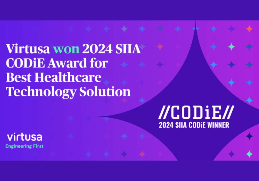 Virtusa secures SIIA CODiE Award for Best Healthcare Technology Solution