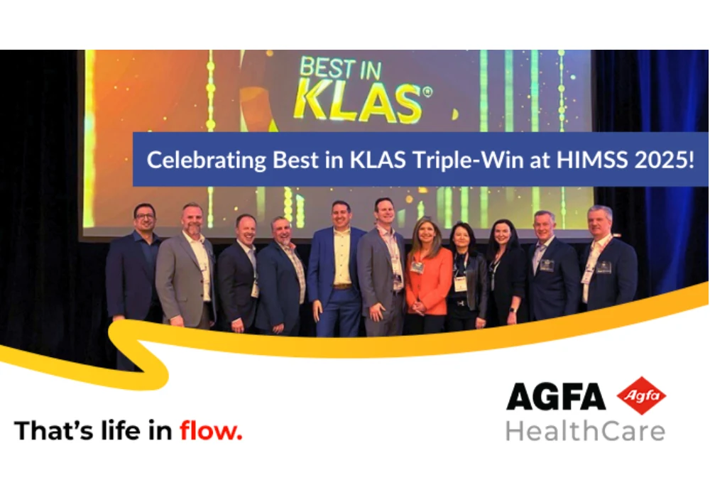 AGFA HealthCare Celebrates Best in KLAS Achievements at HIMSS 2025