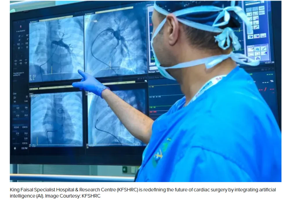 KFSHRC pioneers AI-powered cardiac surgery, setting a global standard for Intelligent Healthcare